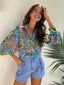 FLEETWOOD BLOUSE - CARINA PRINT