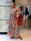 BAJA ONE SHOULDER DRESS - TIDE