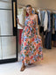 BAJA ONE SHOULDER DRESS - TIDE