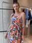 BAJA ONE SHOULDER DRESS - TIDE