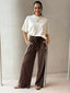 CEDAR KNIT TEE- CREAM