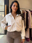 FLORENCE TEDDY JACKET- WHITE