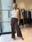 HIGH TIME LINEN PANT - BROWN
