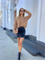 HAYLEE KNIT - COFFEE