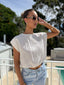 TANZI TOP - WHITE