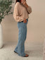 TAPE BOAT KNIT-NUDE