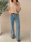 TAPE BOAT KNIT-NUDE