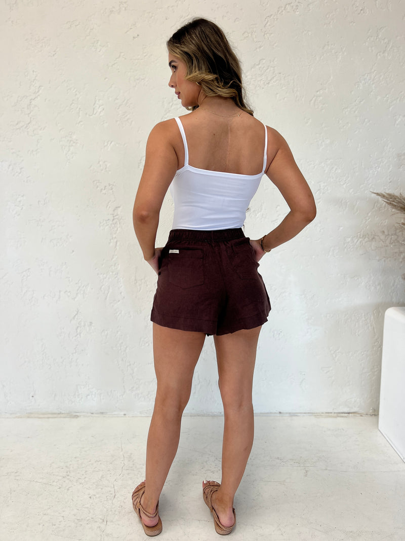 Lounge Linen Short - Chico