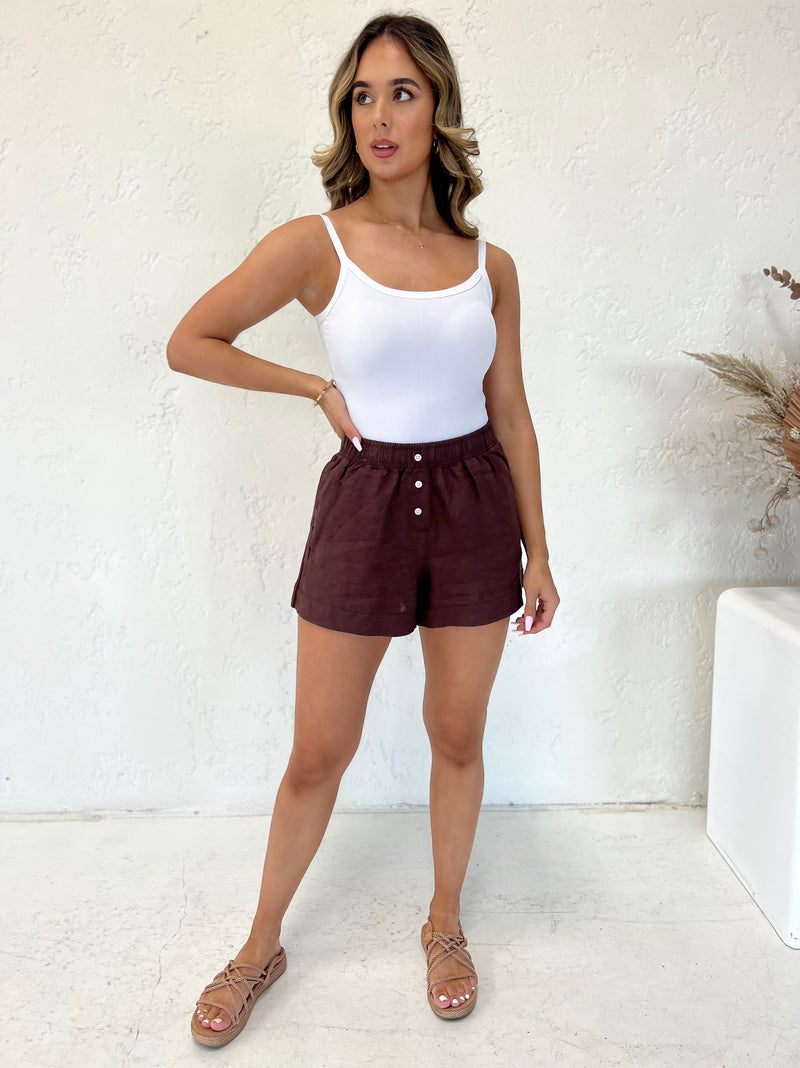 Lounge Linen Short - Chico