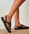 Sia Strap Sandals - Black