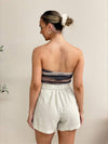 Sima Linen Shorts - Natural