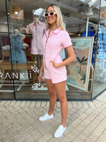 Boston Playsuit - Pink