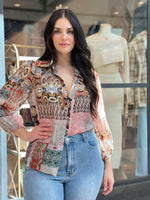 Queenie Blouse - Abstract