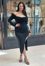 The Bobbie Bodycon Dress - Black