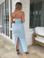Poppy Ruched Maxi Dress