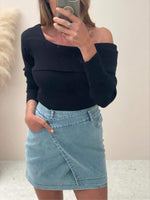 Billie Knit Top - Black