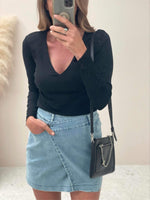 V Neck Basic Top