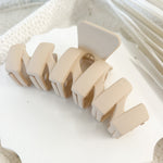 Izzy Hair Clip - Nude
