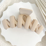 Izzy Hair Clip - Nude
