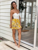 Satari Strapless Top - White