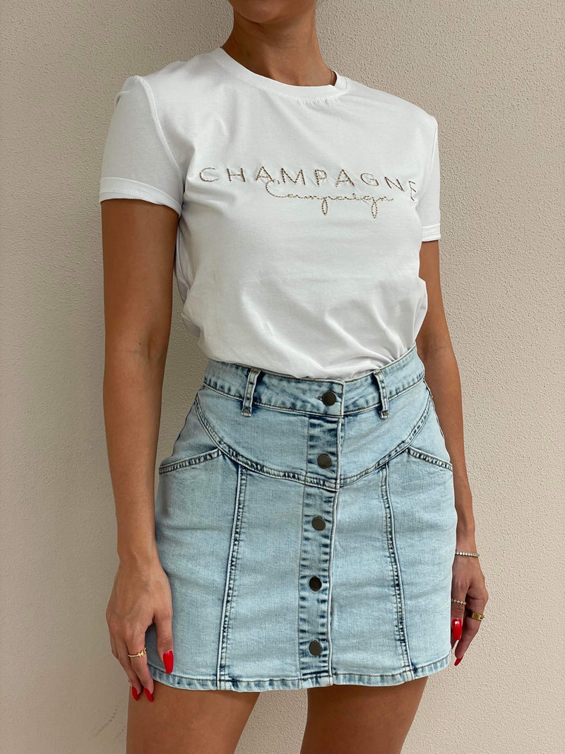 Champagne Campaign Tee