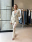 PERRY LINEN JACKET - NATURAL