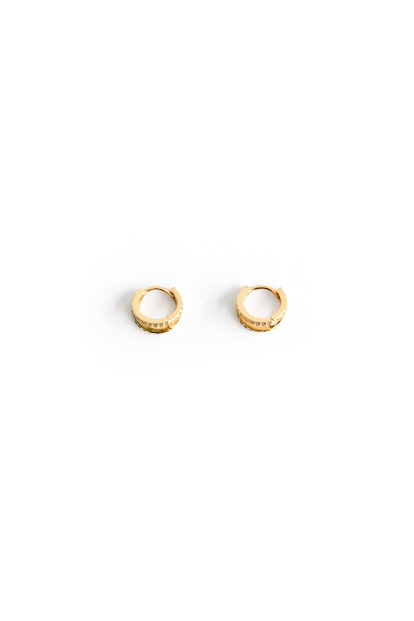 BREE HOOP EARRINGS- GOLD