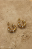 LOTTIE PEARL HOOP EARRINGS