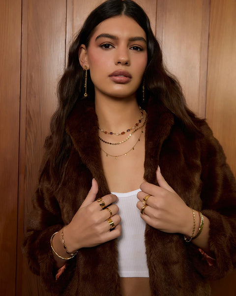 SANDRA GOLD NECKLACE