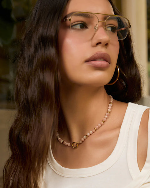 TALLULAH NECKLACE- SUNSTONE