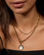 SABINE SPINNER CHARM NECKLACE