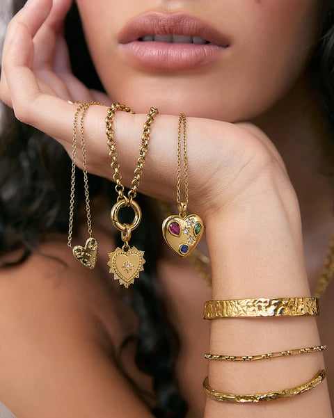 BELLE HEART CHARM