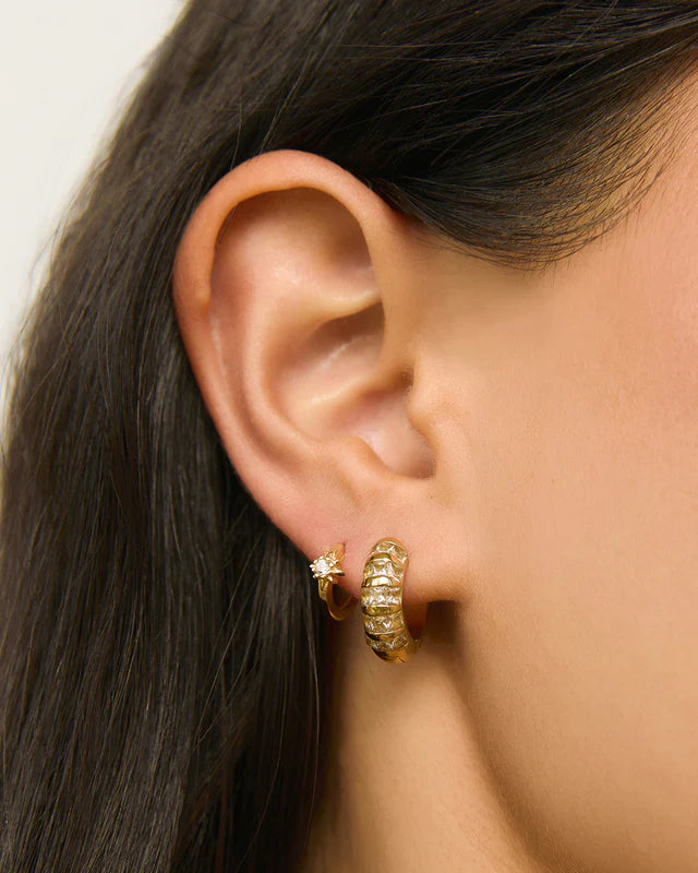 HALLIE EARINGS-STONE