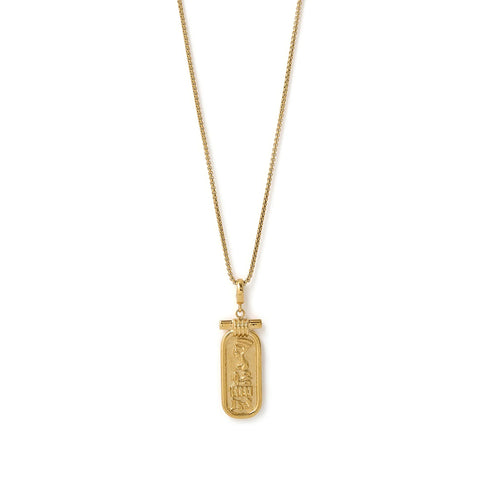 ARMS OF EVE PHARAOH GOLD NECKLACE