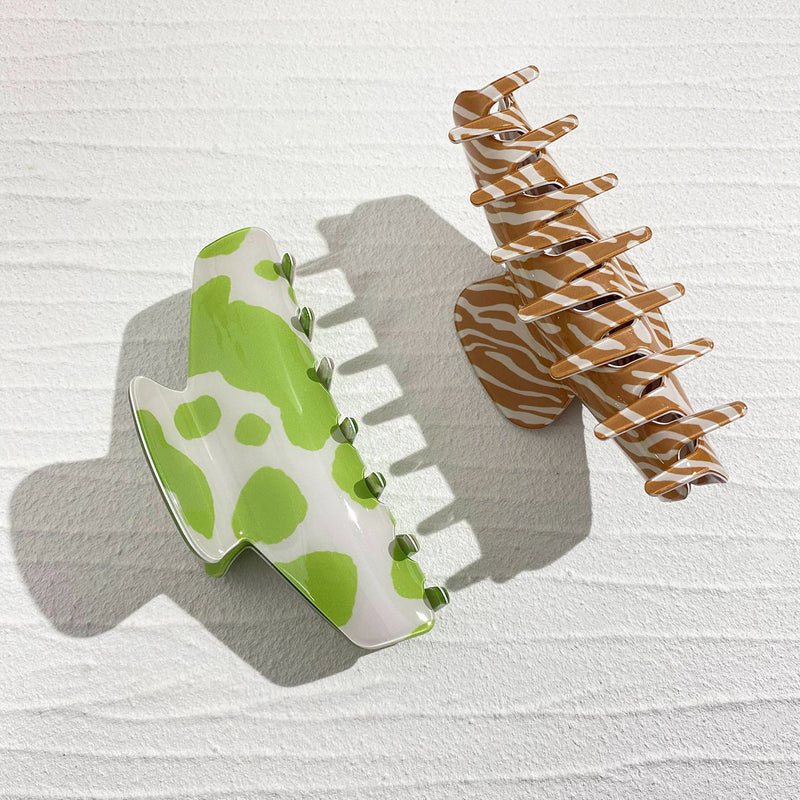 Echo Hair Clip - Tan