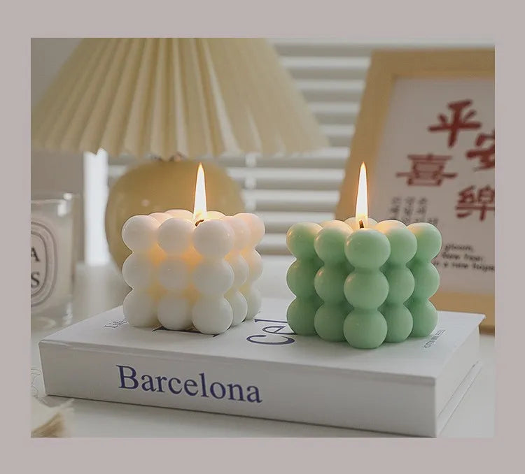 Bubble Candle - Green