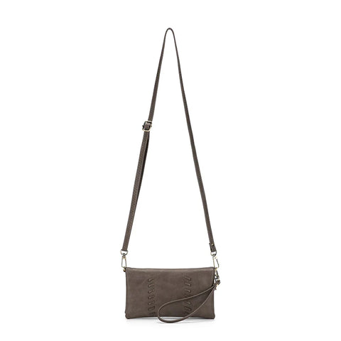 SKY CROSSBODY PHONE WALLET- DARK TAUPE