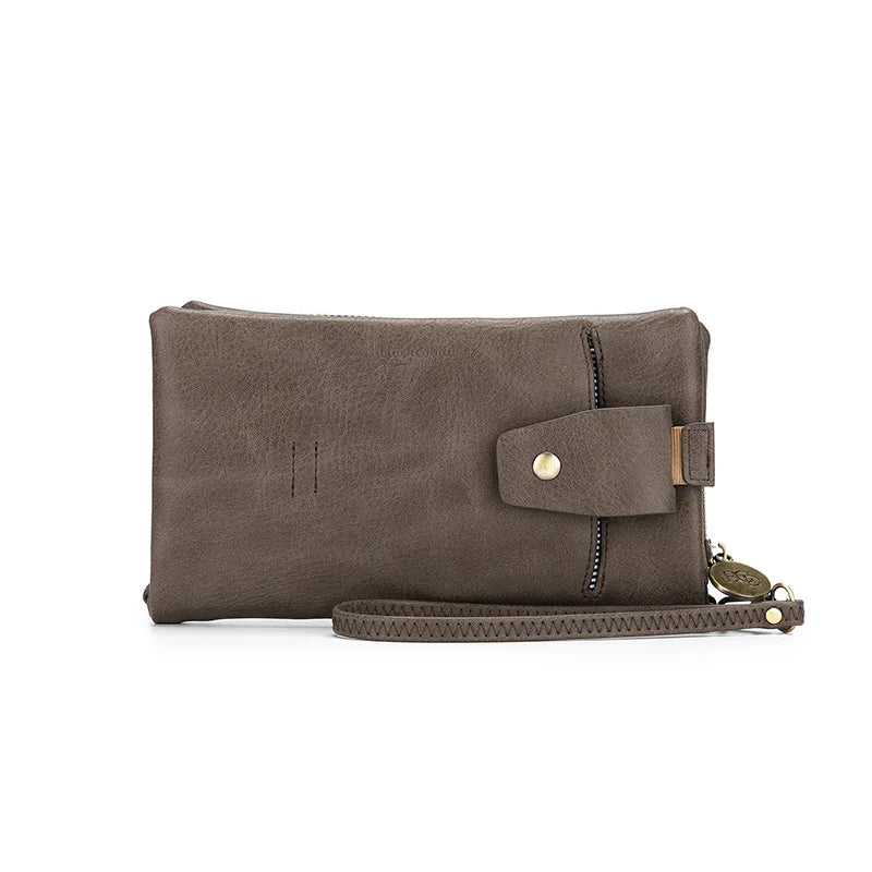SKY CROSSBODY PHONE WALLET- DARK TAUPE
