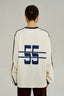 BLEU 55 LS TEE - VINTAGE WHITE