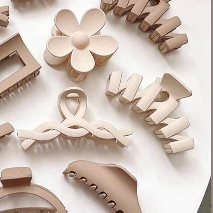 Izzy Hair Clip - Nude