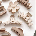 Izzy Hair Clip - Nude