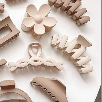 Izzy Hair Clip - Nude