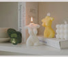 Silhouette Candle - Milk White