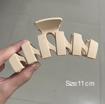 Izzy Hair Clip - Nude