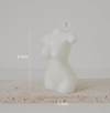 Silhouette Candle - Milk White