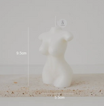Silhouette Candle - Milk White