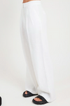 Thilda Linen Pant - White