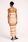 The Akira Strapless Dress - Calypso