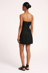 Lyra Linen Dress - Black