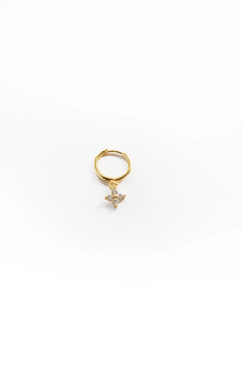 JESSIE HOOP EARRINGS - GOLD
